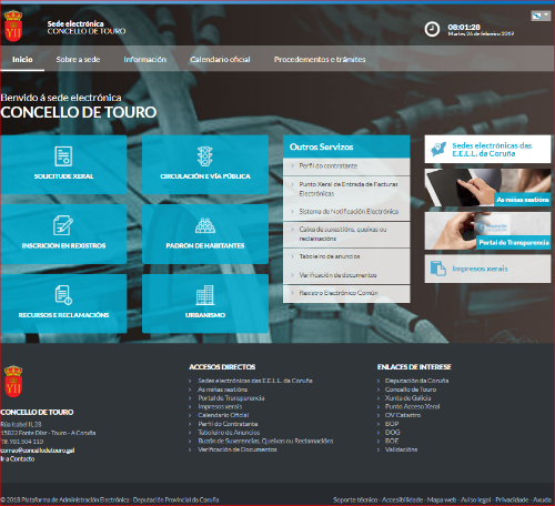 Novo aspecto e funcionalidades de uso